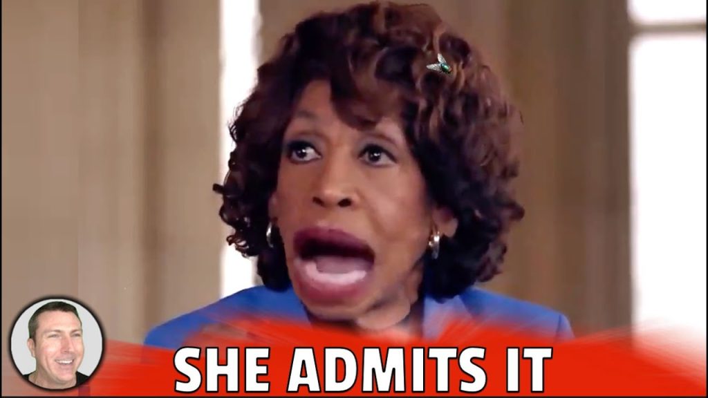 Mad Maxine Waters Let The Cat Out Of The Bag!