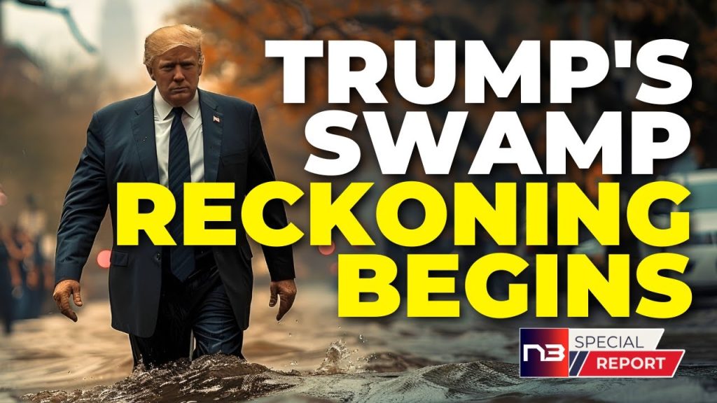 Trump Ventures into the Swamp’s Epicenter, Returns with a Chilling Message for the Nation