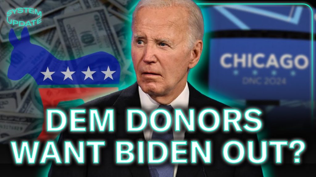 Dem Oligarchs Forcing Biden Out of Presidential Race