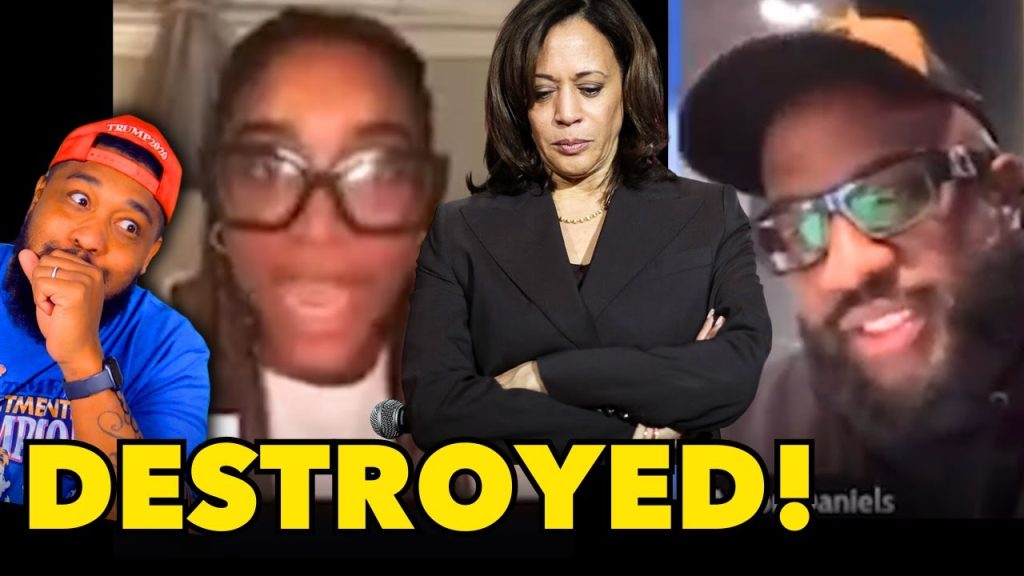 Anton Daniels SCHOOLS Black Woman on Voting For Kamala Because “She’s BLACK”