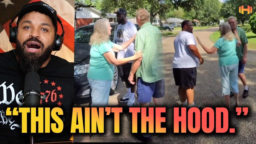 Old White Man Stands Up to His Black Neighbors