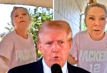 MAJOR Karen Gets PISSED at This Guy’s Trump Sign…